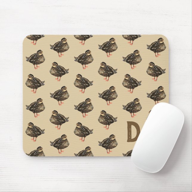 Mousepad Pad do mouse do tema Duck (Com mouse)