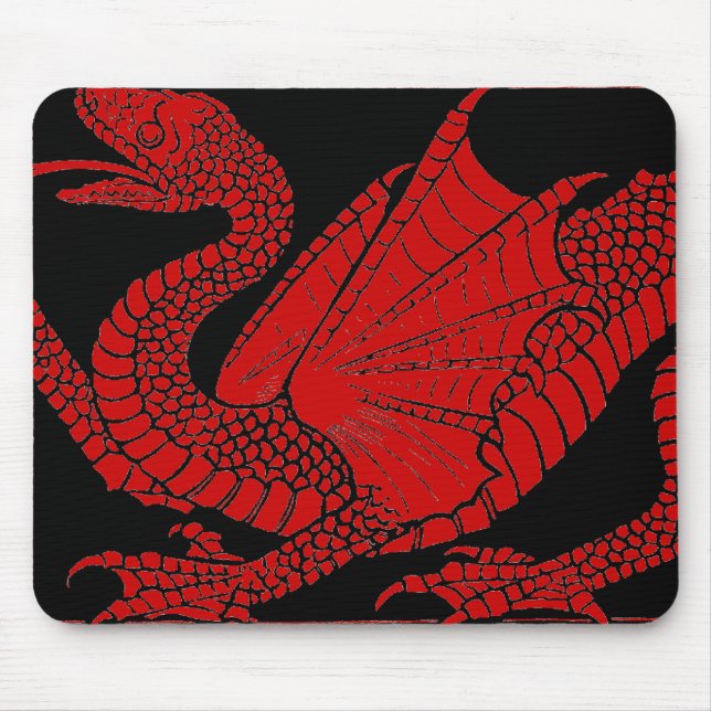 Mousepad Pad do mouse Dragon (Frente)