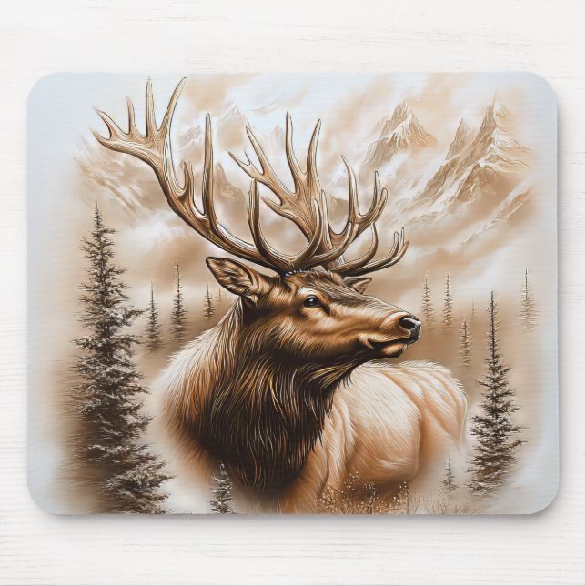 Mousepad Pad do mouse Elk (Frente)