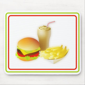 Mousepad Pad do mouse Fast Comida