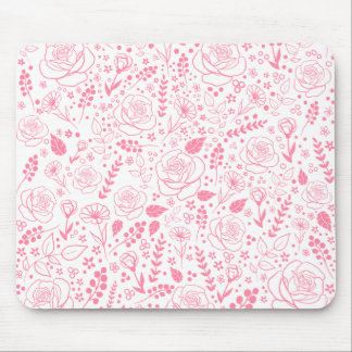 Mousepad Pad do mouse Floral