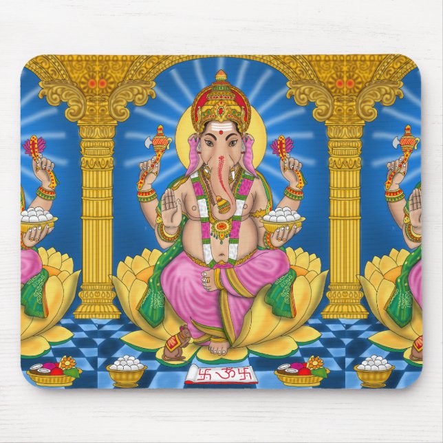 Mousepad Pad do mouse Ganesha (Frente)