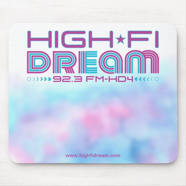 Mousepad Pad do mouse HighFi Sonho (Frente)