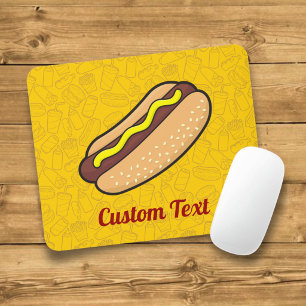 Mousepad Pad do mouse Hotdog