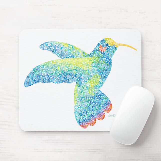 Mousepad Pad do mouse Hummingbird (Com mouse)