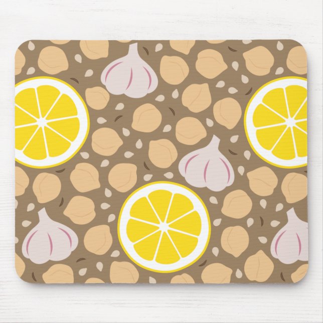 Mousepad Pad do mouse Hummus (Frente)