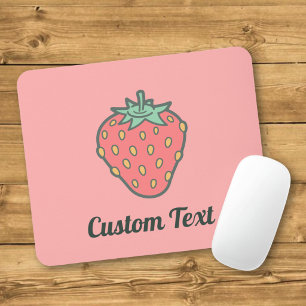 Mousepad Pad do mouse ícone Strawberry