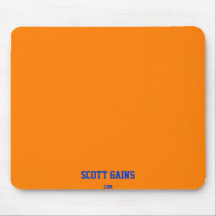 Mousepad Pad do mouse laranja