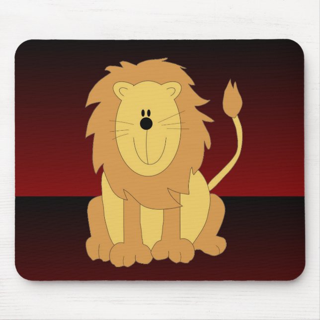 Mousepad Pad do mouse leão (Frente)