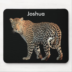 Mousepad Pad do mouse Leopard personalizável