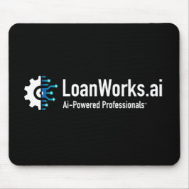 Mousepad Pad do mouse LoanWorks.ai Pro - Preto