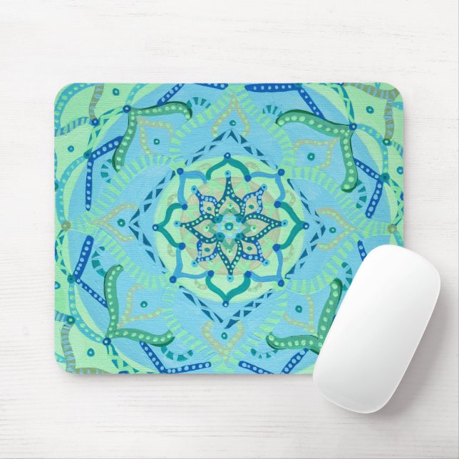Mousepad Pad do mouse Mandala (Com mouse)