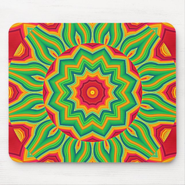 Mousepad Pad do mouse Mandala (Frente)