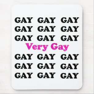 Mousepad Pad do mouse muito Gay