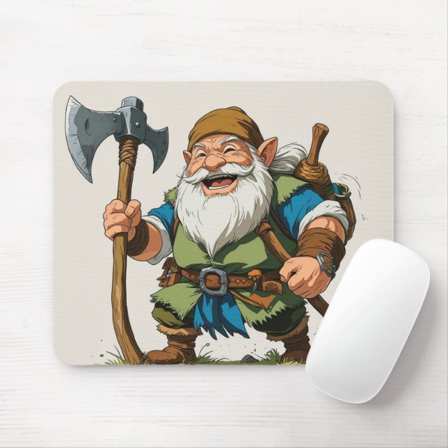 Mousepad Pad do mouse na moda - Presente perfeito para amig (Com mouse)
