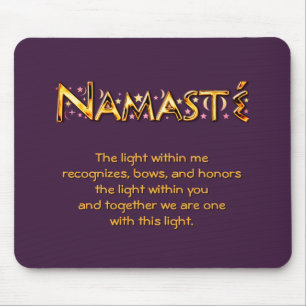 Mousepad Pad do mouse Namasté