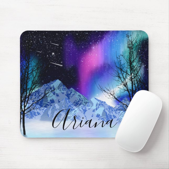Mousepad Pad do mouse no inverno (Com mouse)
