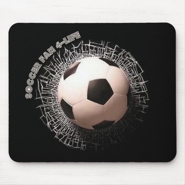 Mousepad Pad do Mouse Padrão da Bola do Soccer do Futebol (Frente)