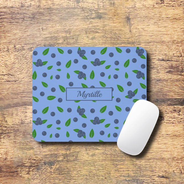 Mousepad Pad do mouse padrão de mirtilo (Blueberry pattern Mouse Pad)