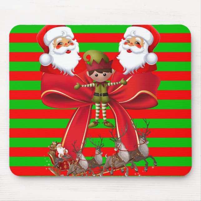 Mousepad Pad do mouse papai noel (Frente)