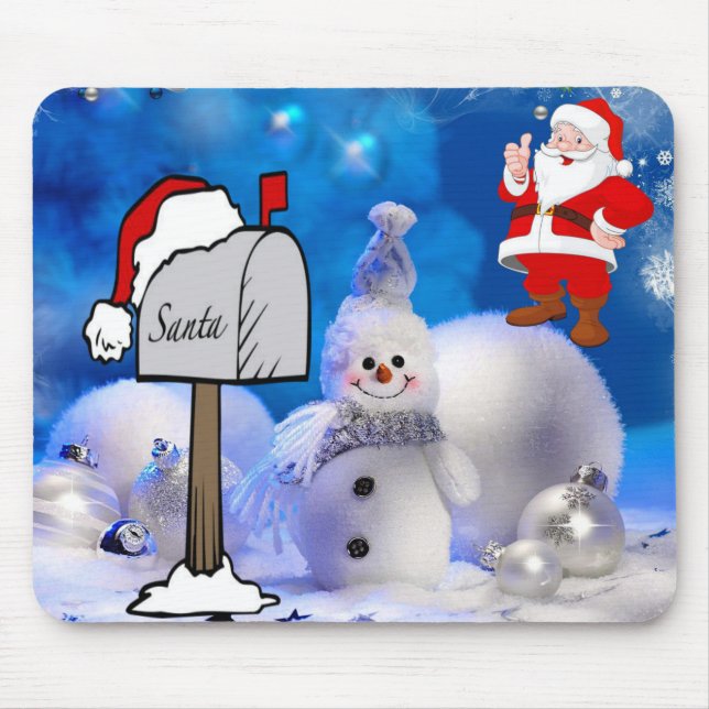 Mousepad Pad do mouse papai noel (Frente)