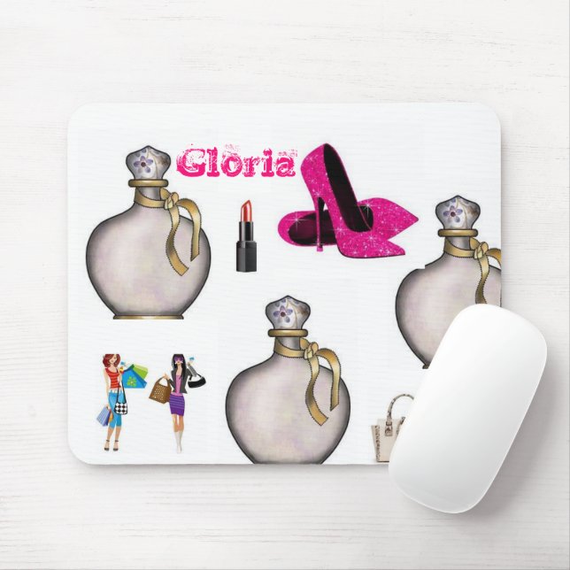 Mousepad Pad do Mouse Perfume! (Com mouse)