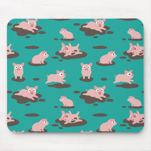 Mousepad Pad do mouse Piglets (Frente)