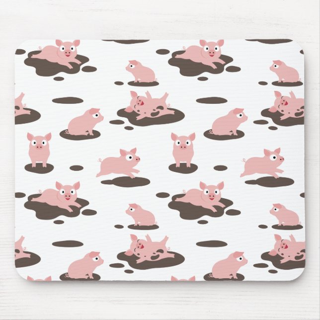 Mousepad Pad do mouse Piglets (Frente)