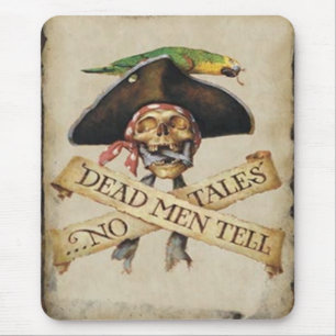 Mousepad Pad do mouse Pirata do morto