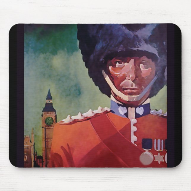 Mousepad Pad do mouse Poster de Londres (Frente)