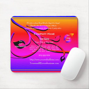 Mousepad Pad do mouse Promocional Aqua - HAMbyWG