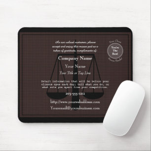 Mousepad Pad do mouse Promocional do Procurador - HAMbyWG