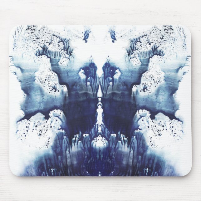 Mousepad Pad do mouse Rorschach Azul (Frente)