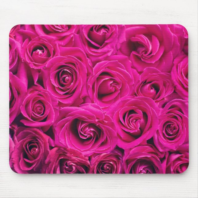 Mousepad Pad do Mouse Rosado Rosa (Frente)
