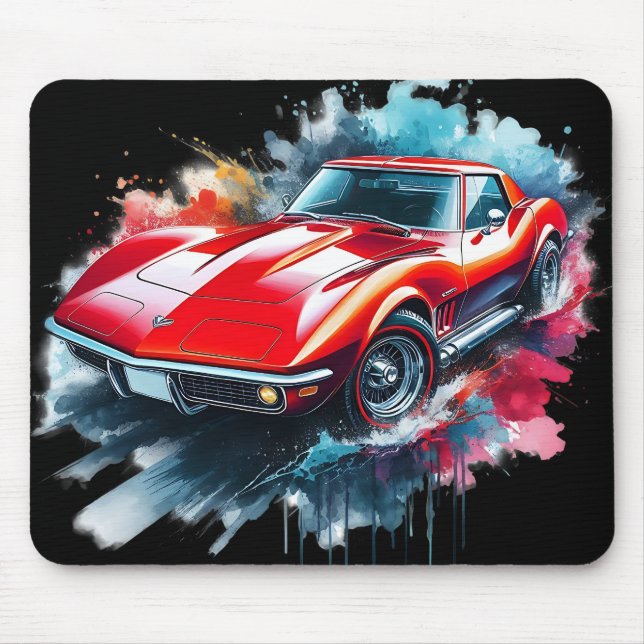 Mousepad Pad do mouse Singray Corvette (Frente)