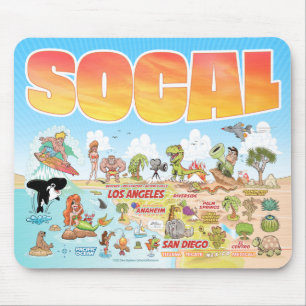 Mousepad Pad do mouse SoCal
