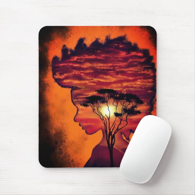 Mousepad Pad do mouse Sunset Fantasy (Com mouse)