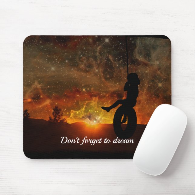 Mousepad Pad do Mouse Swing de Pneus para Criança (Com mouse)