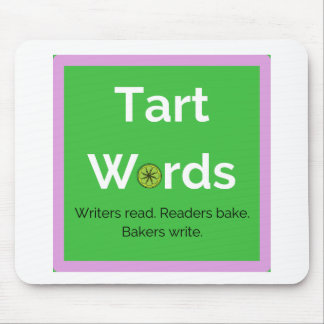 Mousepad Pad do mouse Tart Words