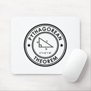 Mousepad Pad do Mouse Teorema Pythagoreano