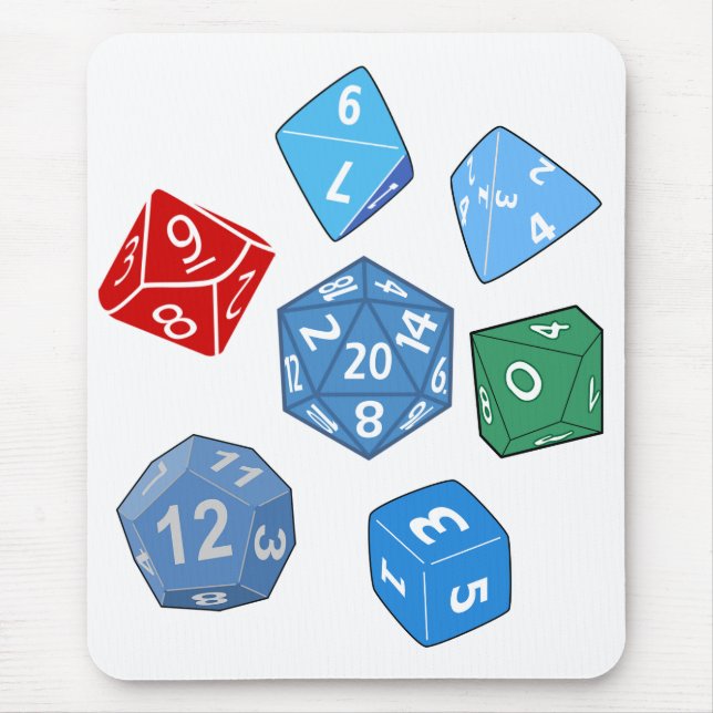 Mousepad Pad do mouse TTRPG (Frente)