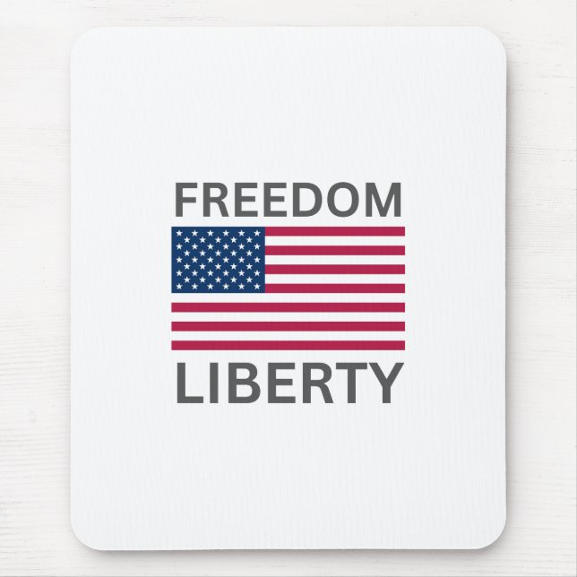 Mousepad Pad do mouse US Flag Freedom™ (Frente)