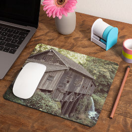 Mousepad Pad do mouse Vintage Wooden Grist Mill