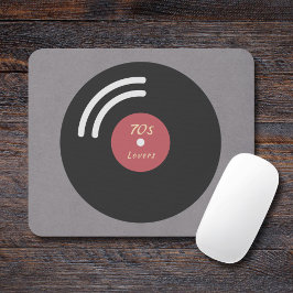 Mousepad Pad do mouse Vinyl Record