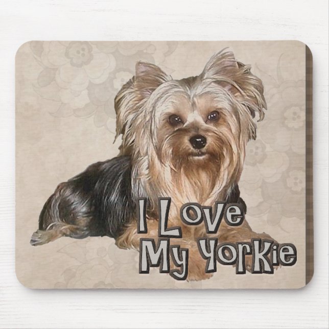 Mousepad Pad do mouse Yorkie de alta qualidade (Frente)