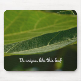 Mousepad Pad do mouse Zen Leaf - Presente perfeito
