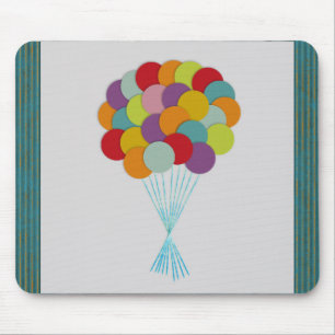 Mousepad Pad do rato de Balões