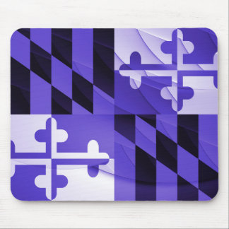 Mousepad Pad do Rato de Bandeira do Estado de Maryland Balt