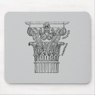 Mousepad Pad do Rato de Coluna Grega