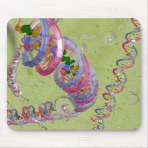 Mousepad Pad do Rato de DNA de vidro